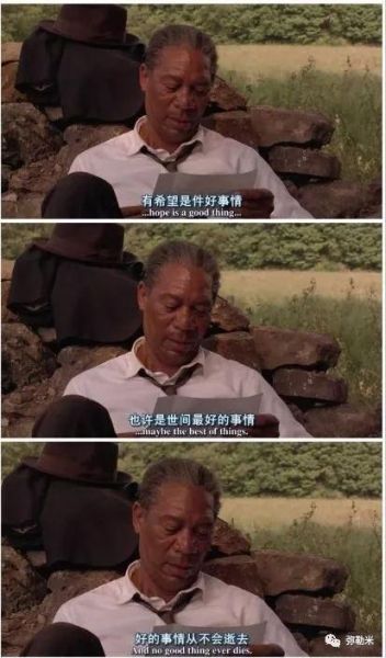 肖申克的救贖 臺詞(   安迪的經歷告訴我們答案是什么)