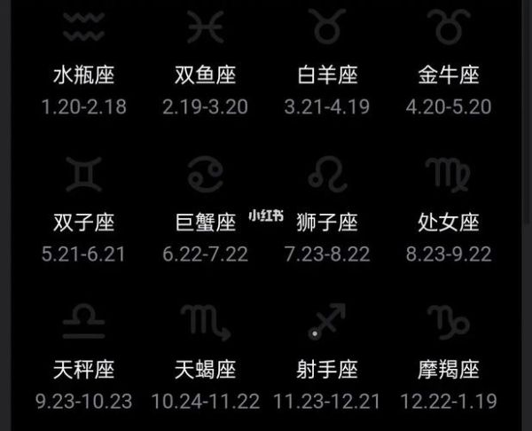 星座大全時間(時間幫你揭秘)