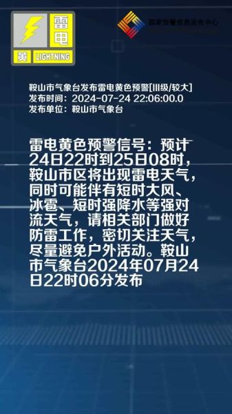 今日鞍山天氣預報(明天會下雨嗎)