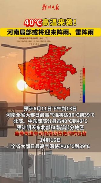 鄭州市今天天氣預報(  溫度會升到多少度呢)